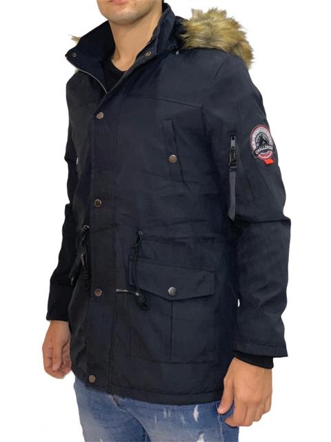 Parka de Hombre Negro