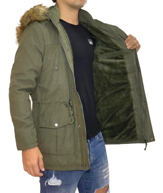 Parka de Hombre Verde