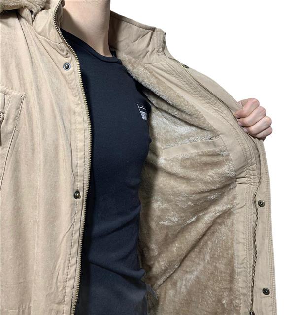 Parka con abrigo Interno
